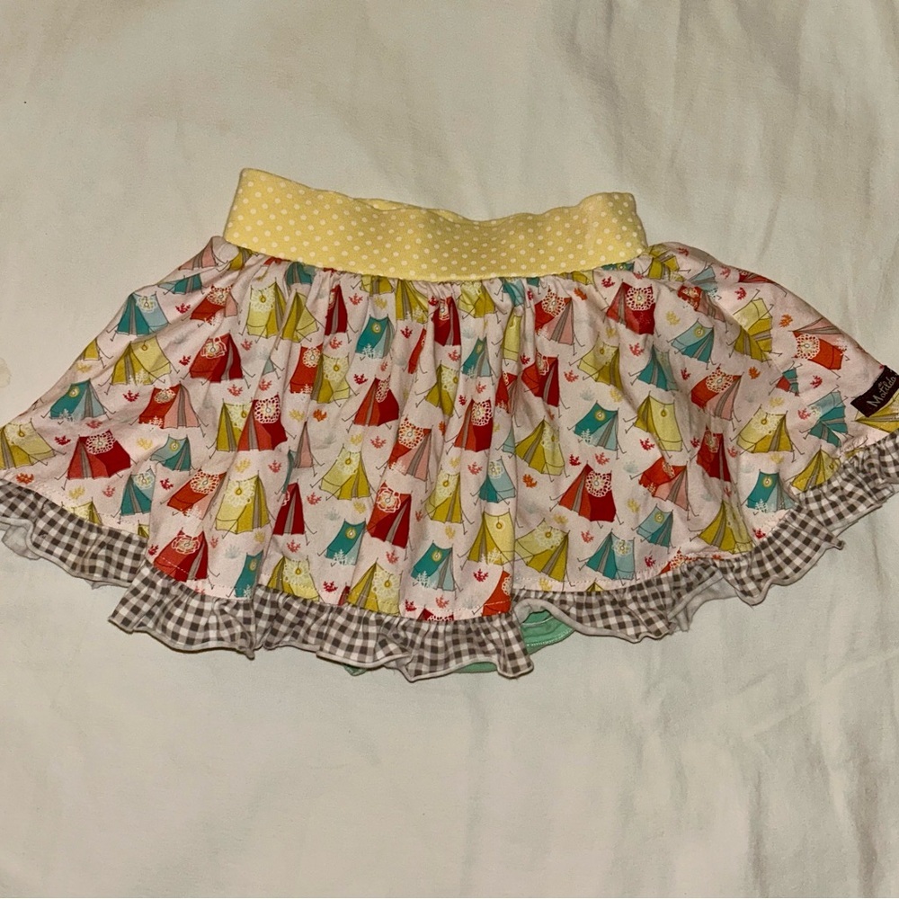 Matilda Jane Yellow and Green Skirt